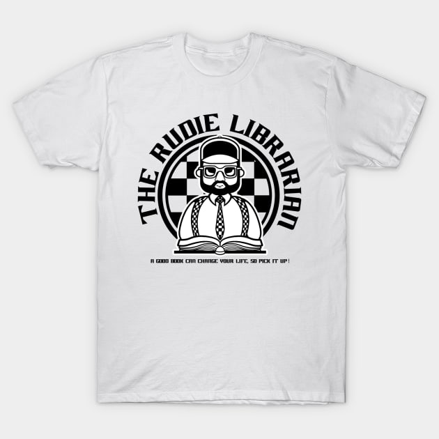 The Rudie Librarian Official Logo T-Shirt by The Rudie Librarian